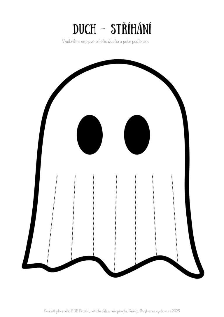 Duch - stříhání