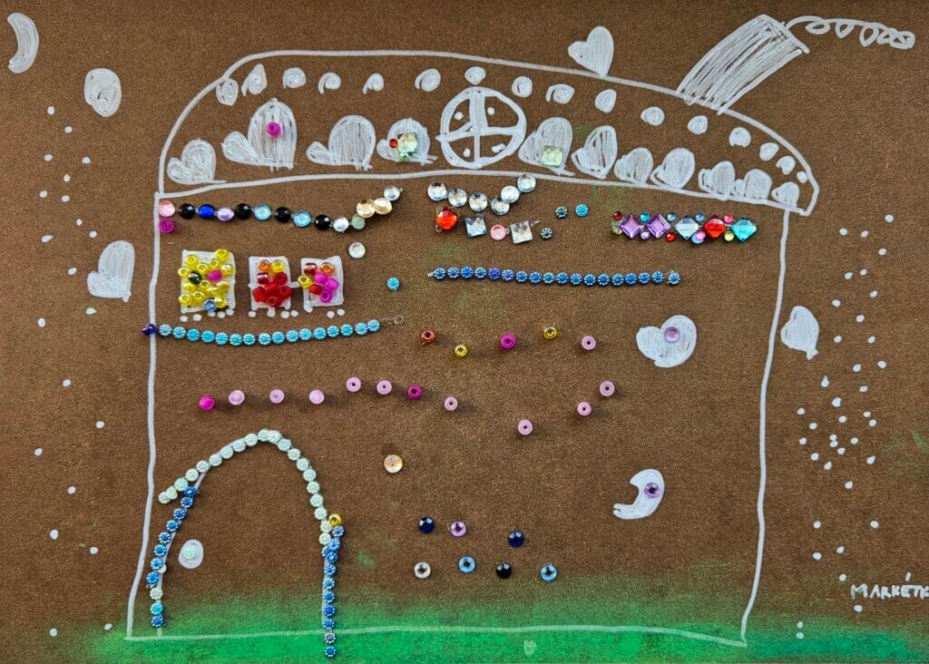 Třpytivá perníková chaloupka