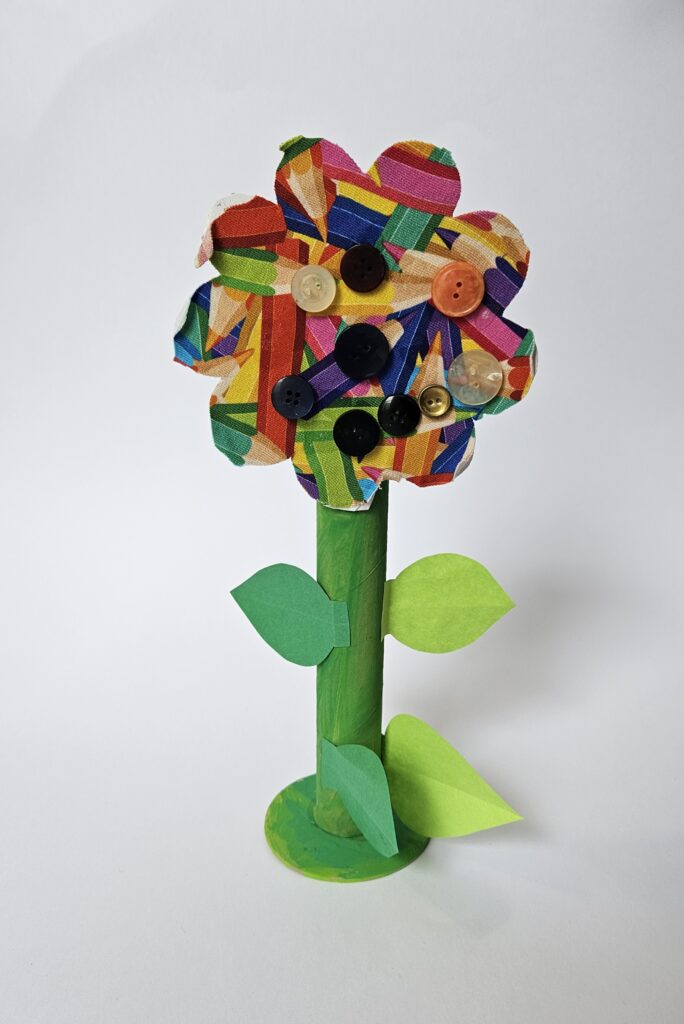 Látkový herbář na podstavci