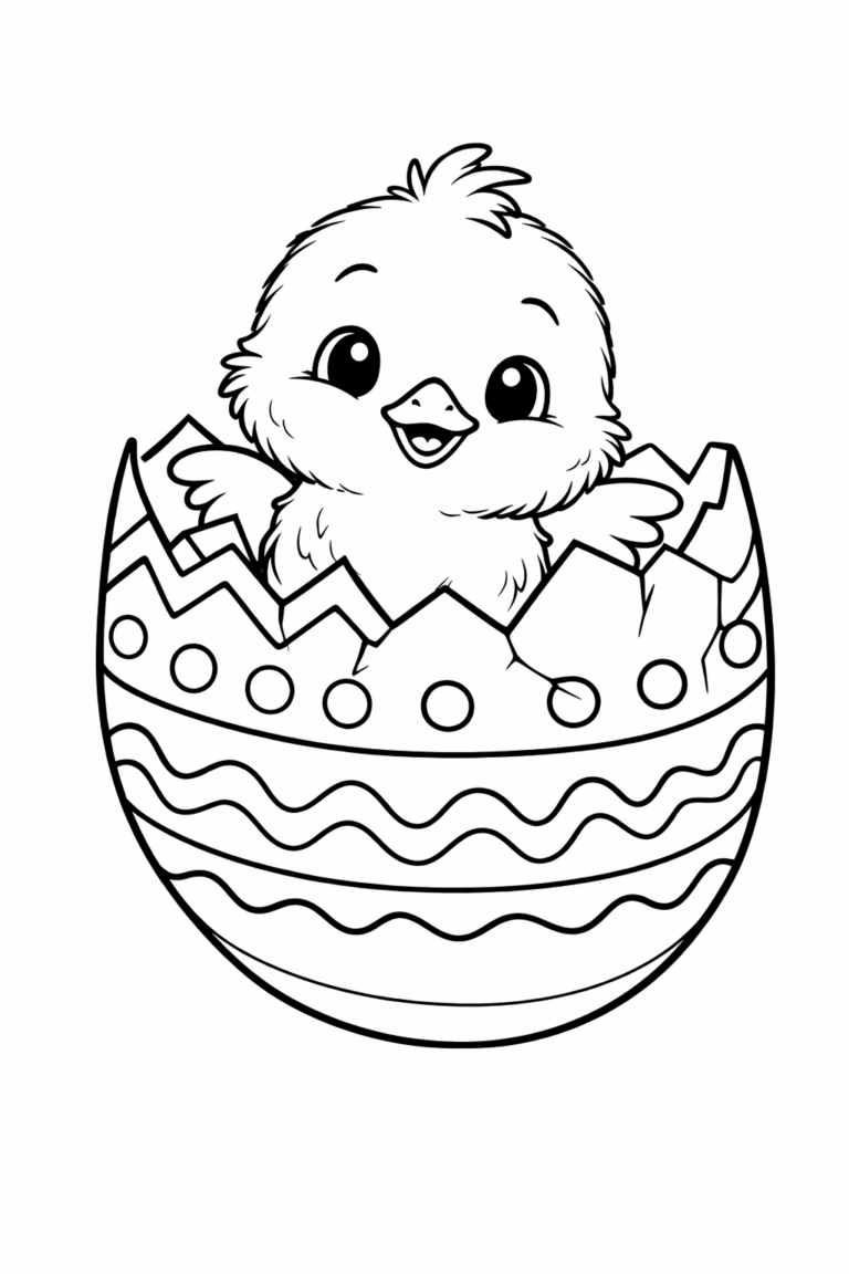 Kuřátko v kraslici